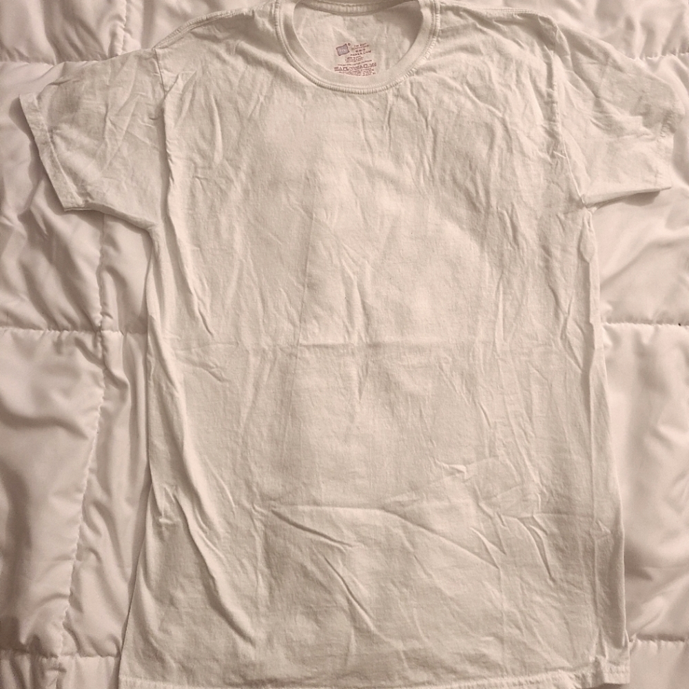 white undershirts